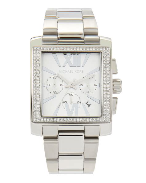 square michael kors watch|michael kors ladies square.